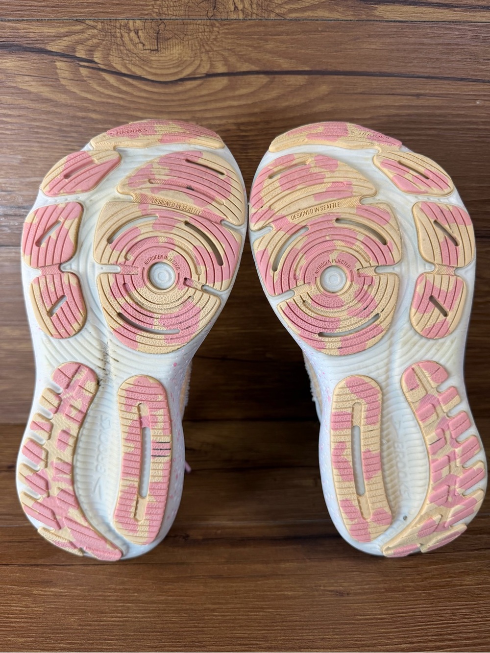 Brooks Glycerin 21 LE Delicacy Icy Pink Prism Ice Running Shoes Women’s Size 6 - Picture 6 of 11